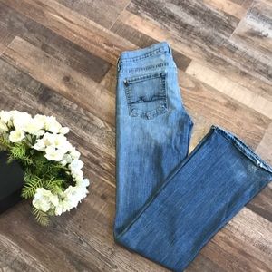 7 for all mankind jeans 27x32